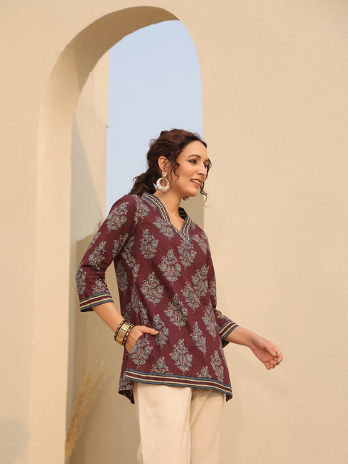 Print Cotton Top